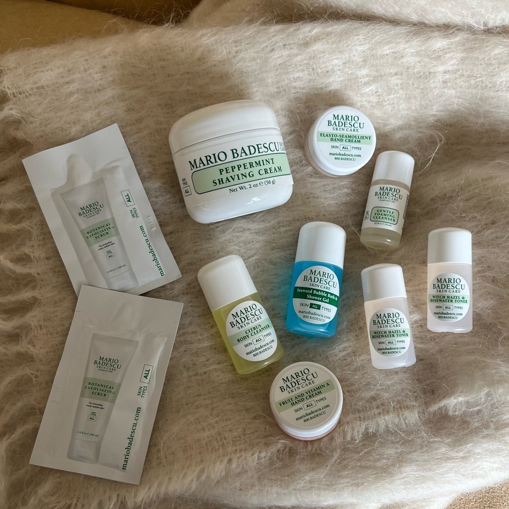 NWT Mario Badescu Travel Sized Set